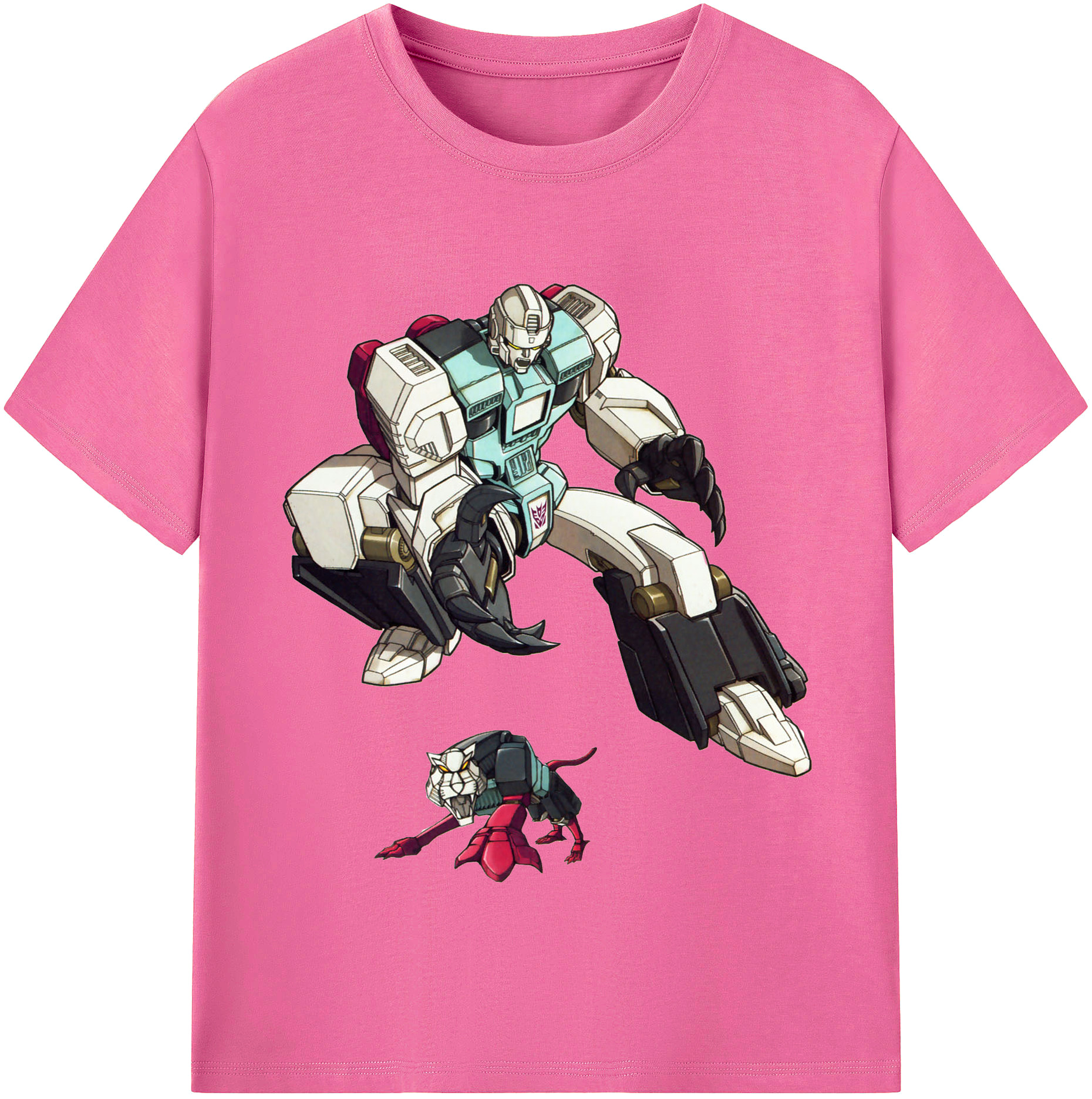 （画像用）  レディースカジュアルプリントTシャツ（綿100％）
